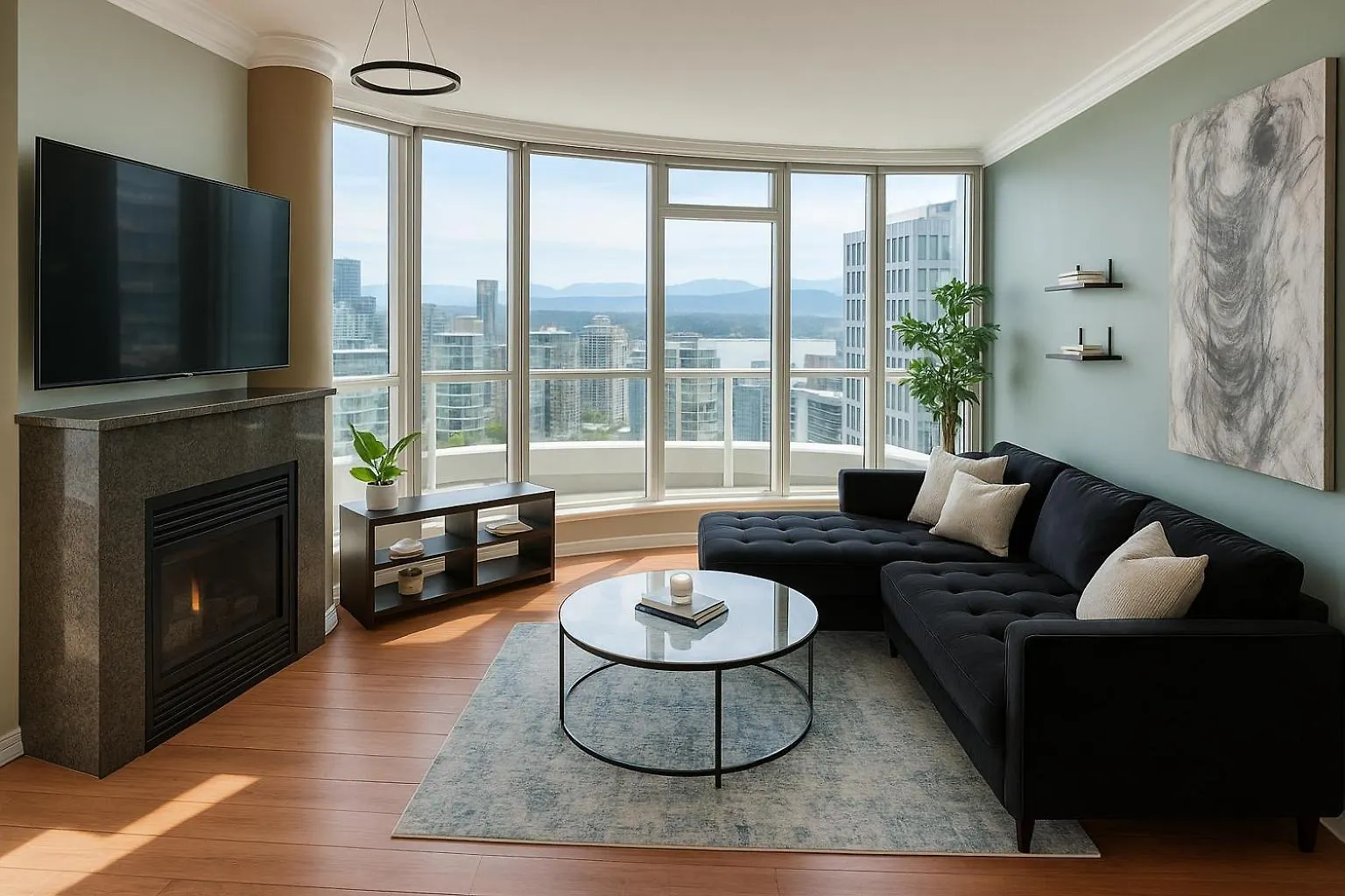 Live The Coal Harbour Dream Spacious 2-Bedroom With Breathtaking Water And Mountain Scenery Vancouver